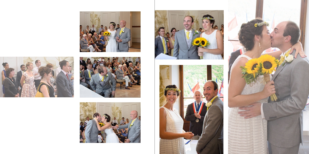Album de mariage à Albertville