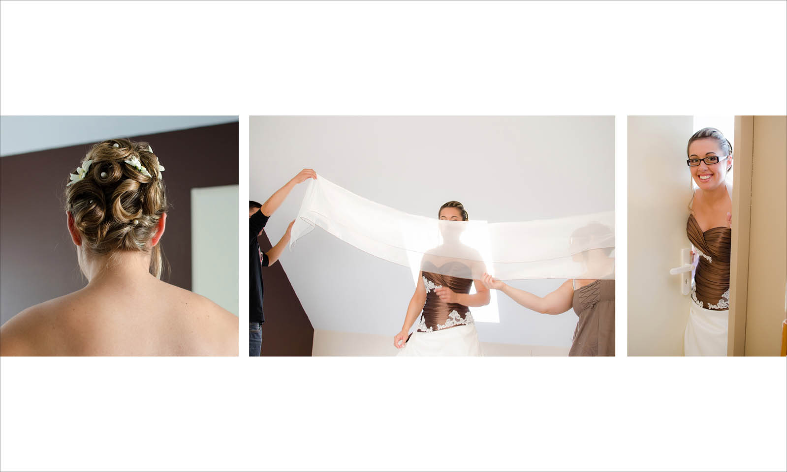 Mariage en Maurienne : préparation de la mariée, suite