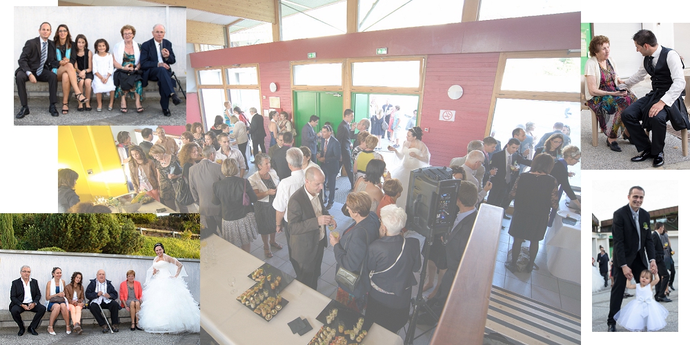 Photographe de mariage à Chambéry : vin d honneur