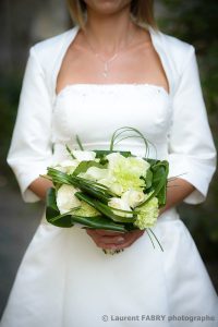 Photographe mariage Savoie (73) : le bouquet de la mariée