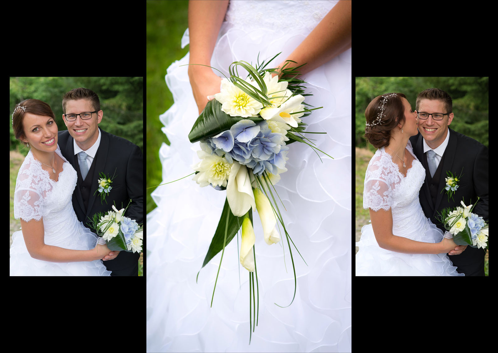 mariage en Bauges : le bouquet de la mariée