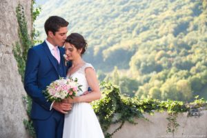 Photographe mariage en Savoie : portrait des mariés