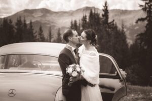 Photographe de mariage à Courchevel