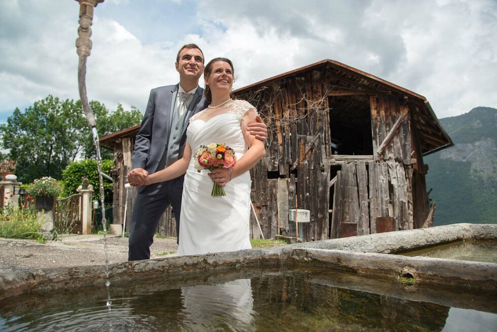 Photographe de mariage à Aigueblanche
