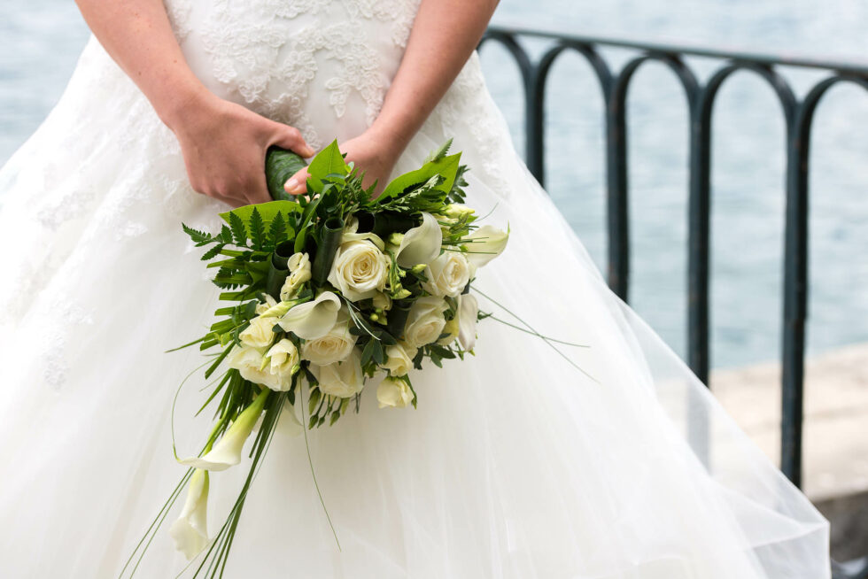 bouquet de la mariée, photographe de mariage en Savoie