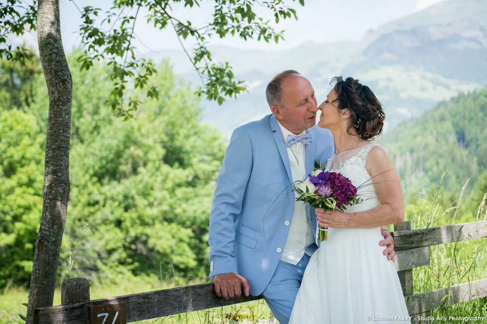 Photographie de mariage dans les Aravis