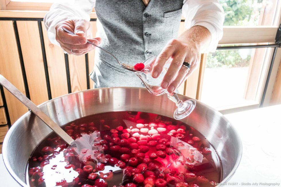 Photographe de mariage dans les Aravis : le cocktail